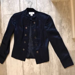 Calvin Klein cropped Navy jacket